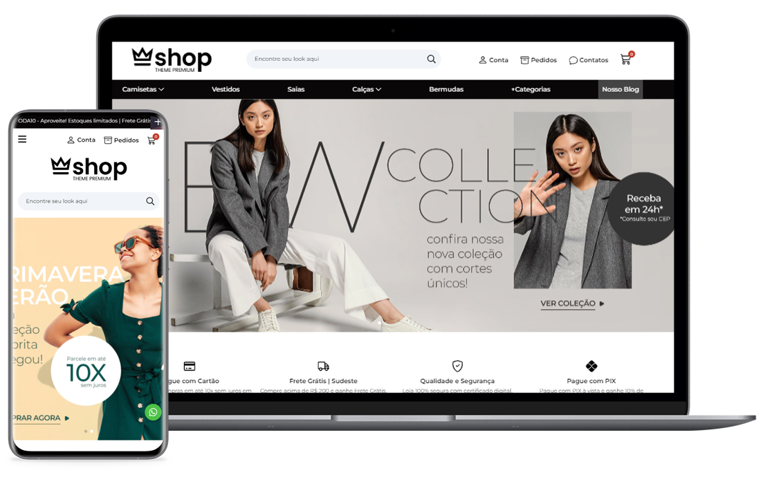 Tema Shop DevRocket - Nuvemshop